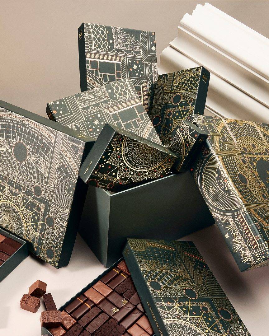 Coffret craquant Vertiges 240g - Cadeaux d&rsquo;Affaires Hover