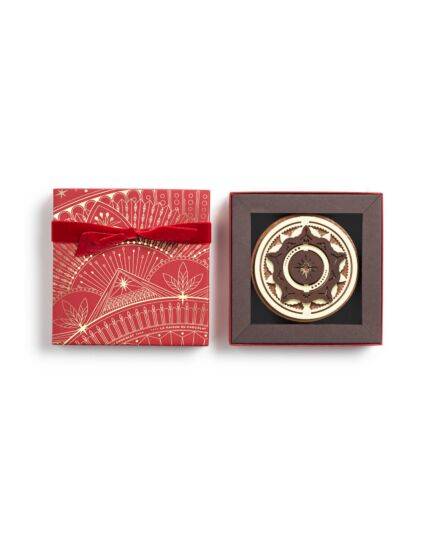 Chocolate Bouchée Christmas Star Corporate Gifts on a white background