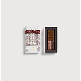 Faubourg Gift Box 3 Chocolates on a grey background