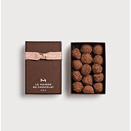 Coffret Truffes Chocolat Nature 90g - Cadeaux d’Affaires