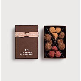 Coffret Truffes Chocolat Cassis Caramel 84g - Cadeaux d’Affaires