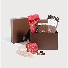 Boite Cadeau Noël Concorde Cadeaux d'affaires sur un fond gris